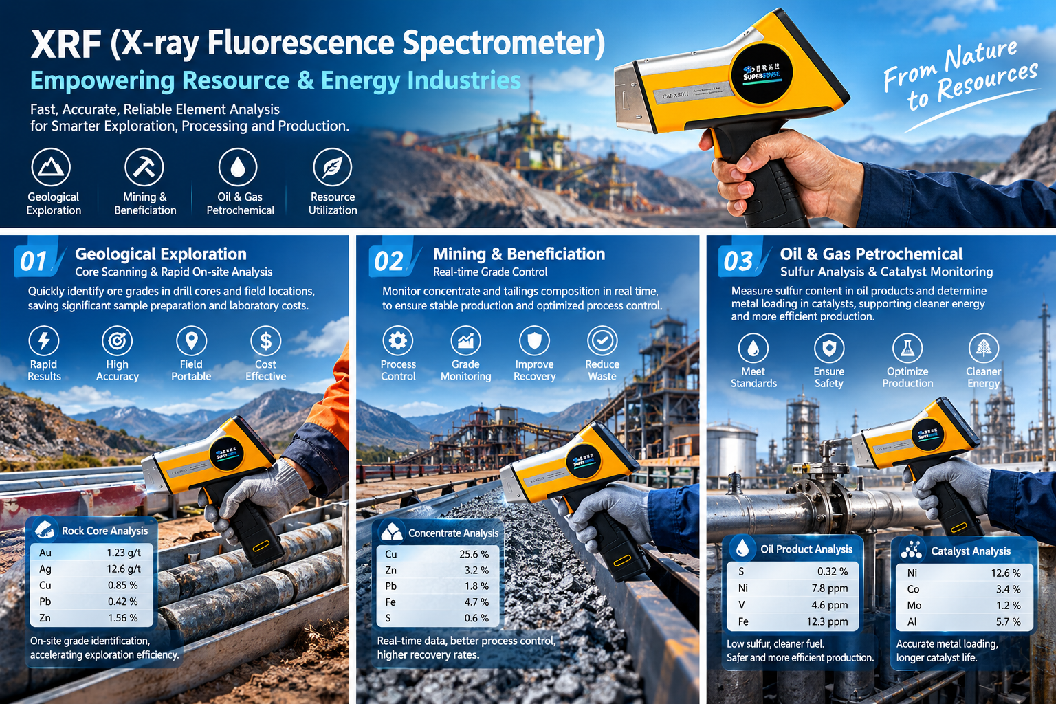 CM-X80H Series Handheld XRF Spectrometer - 3